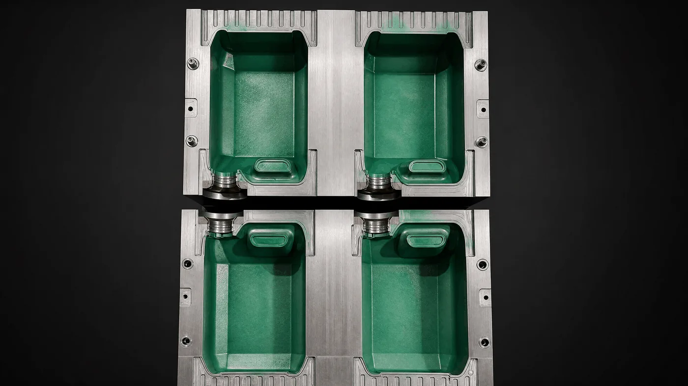 HDPE Jerry Can blow mould